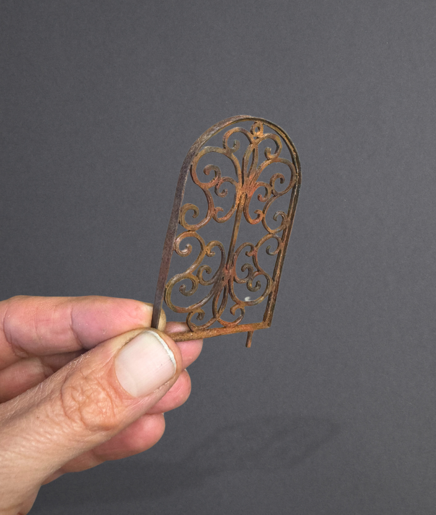 Finestra in metallo per Presepe